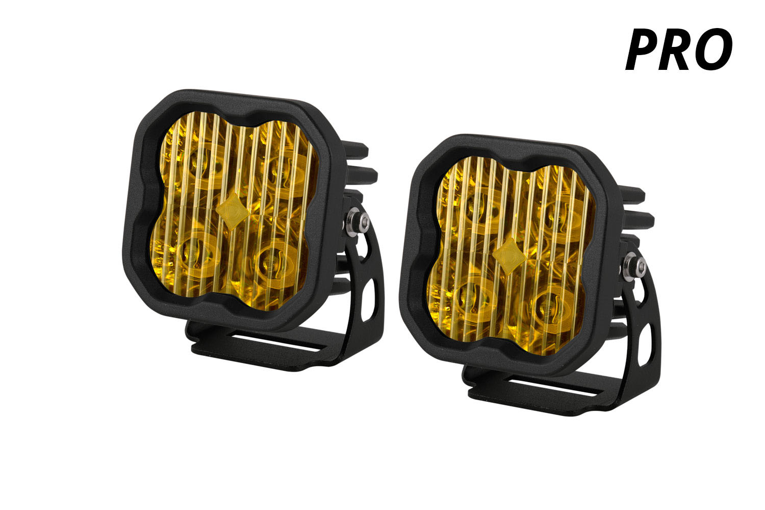 Stage Series 3 SAE Yellow Pro LED Pod (pair)