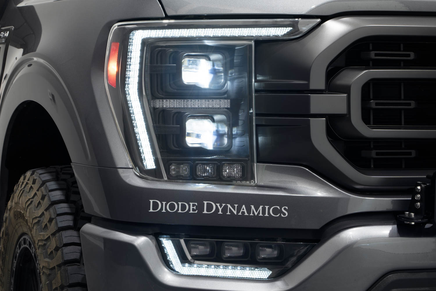 Elite Max LED Headlight on 2021 Ford F-150